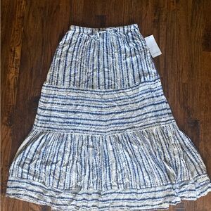 Brand new, XS, Karen Kane, printed MIDI skirt